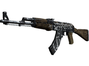 StatTrak™ AK-47 | Wasteland Rebel (Battle-Scarred)