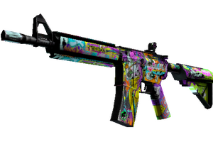 StatTrak™ M4A4 | In Living Color (Field-Tested)