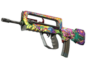 FAMAS | Бэд-трип (Закалённое в боях)